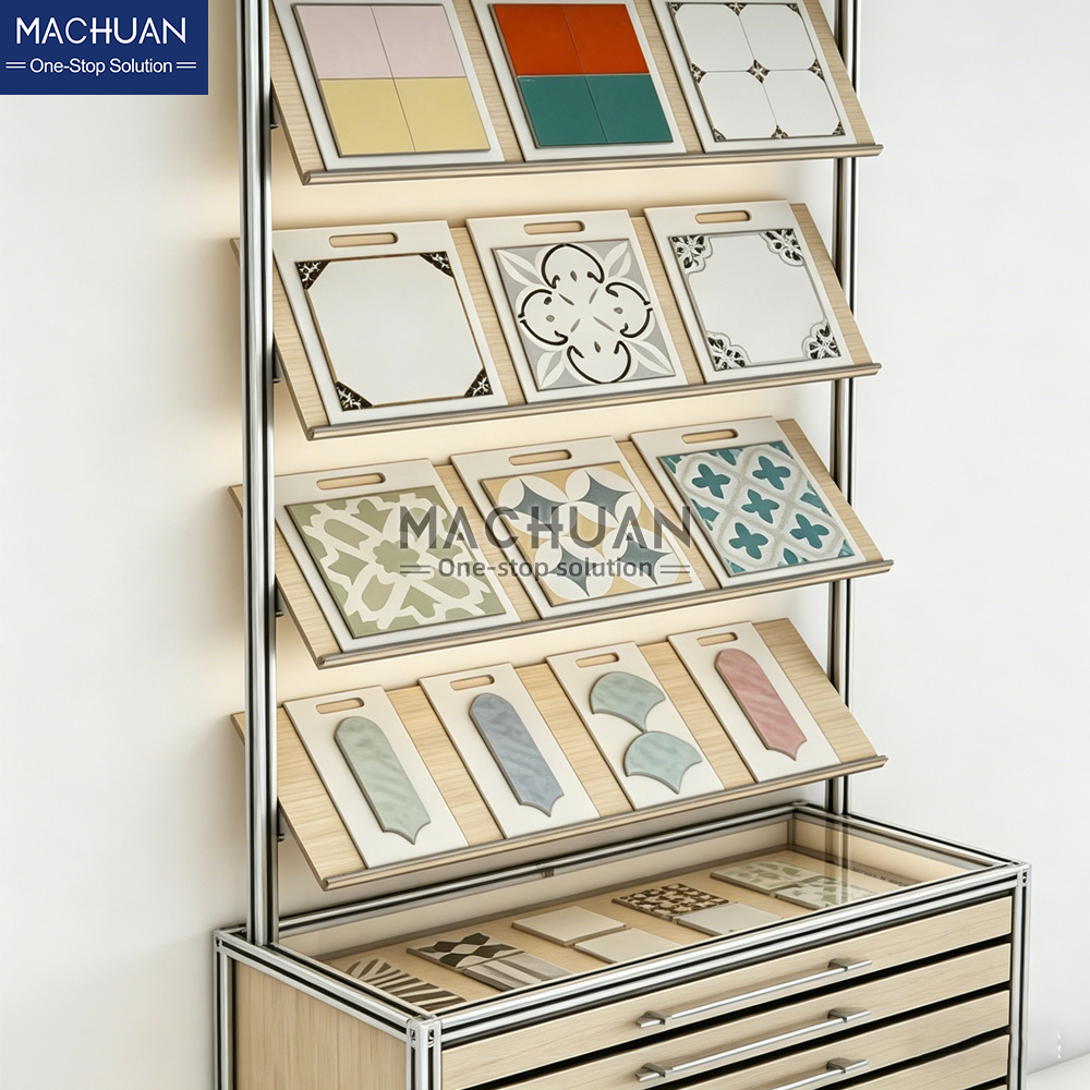 stone display stand