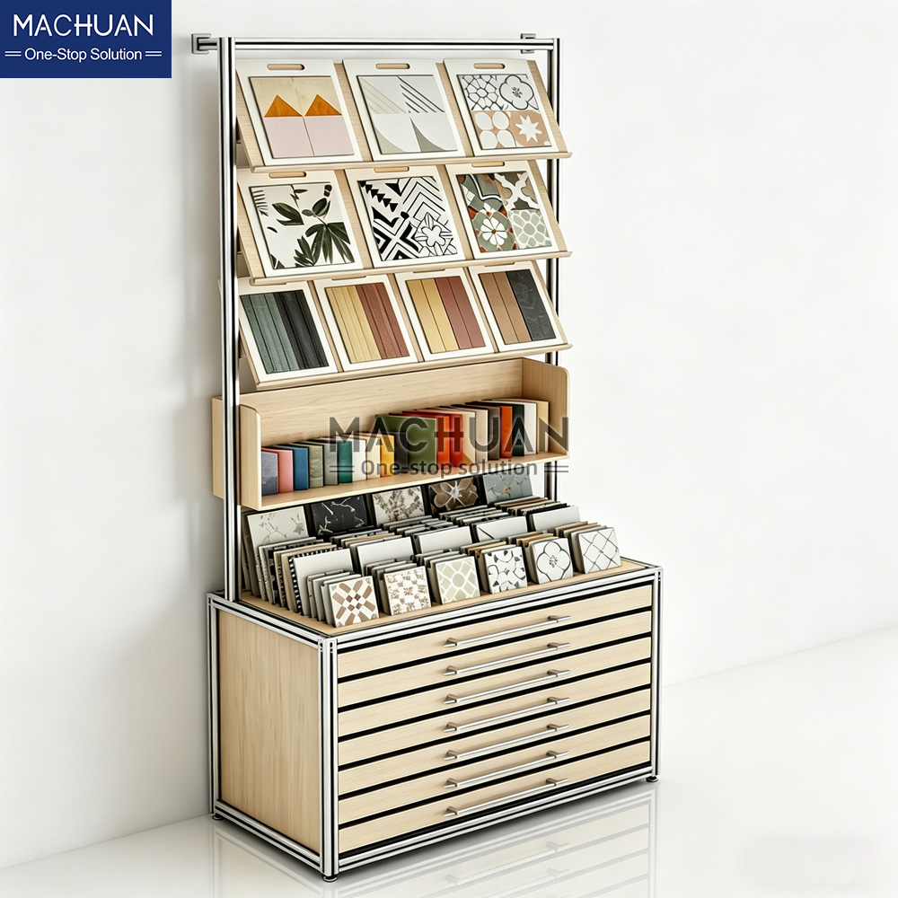 wooden display