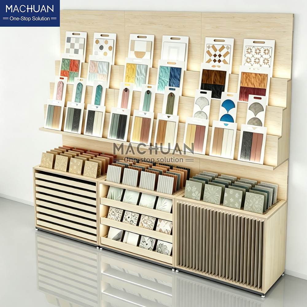 Small Sample Display Shelf