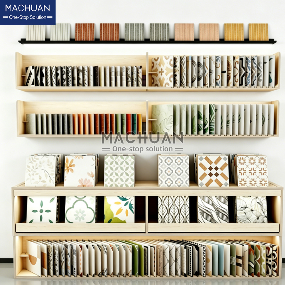 Slanted Display Stands