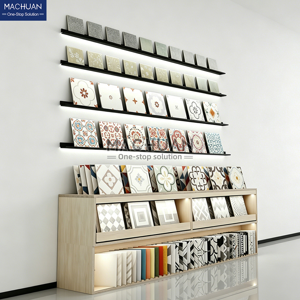 Multi-Tier Tile Sample Rack 