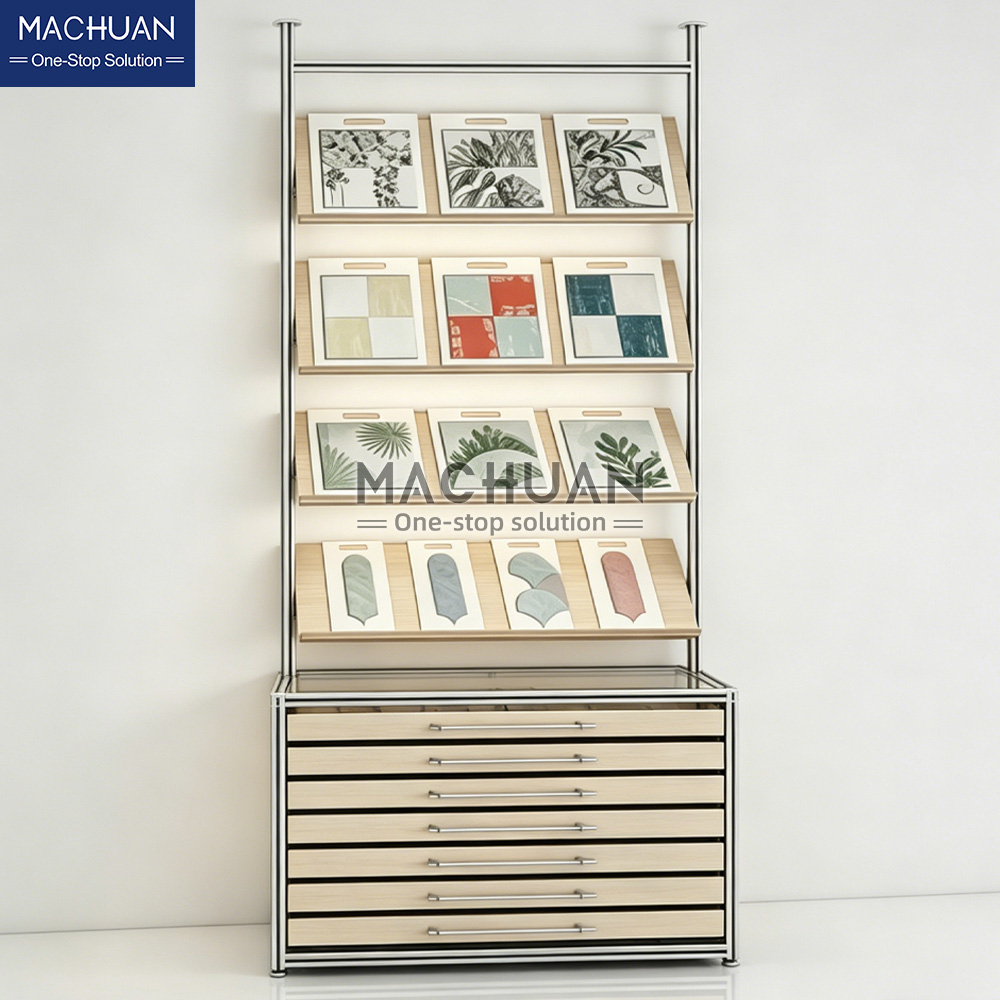 Freestanding Tile Sample Stand 