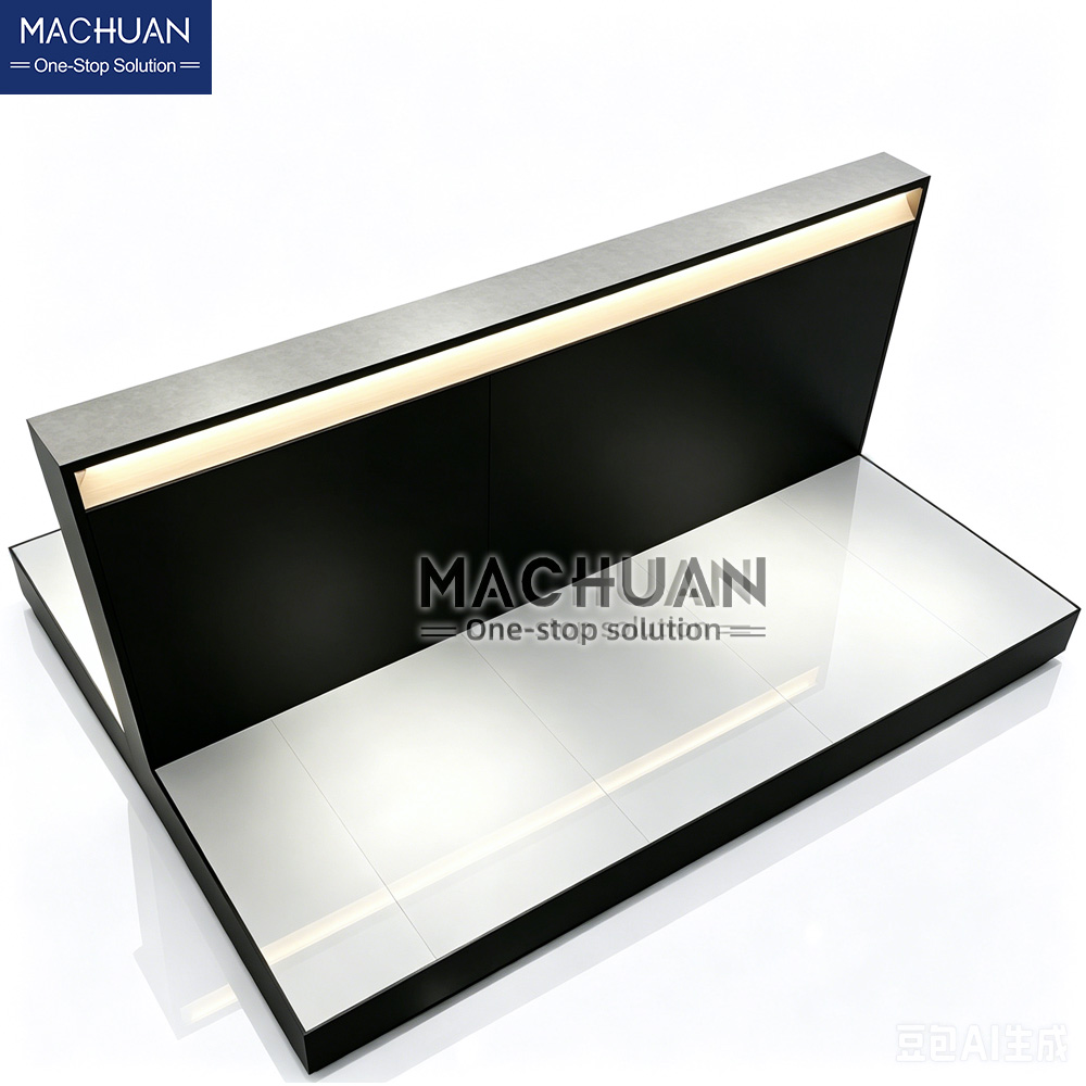LED toilet display stand