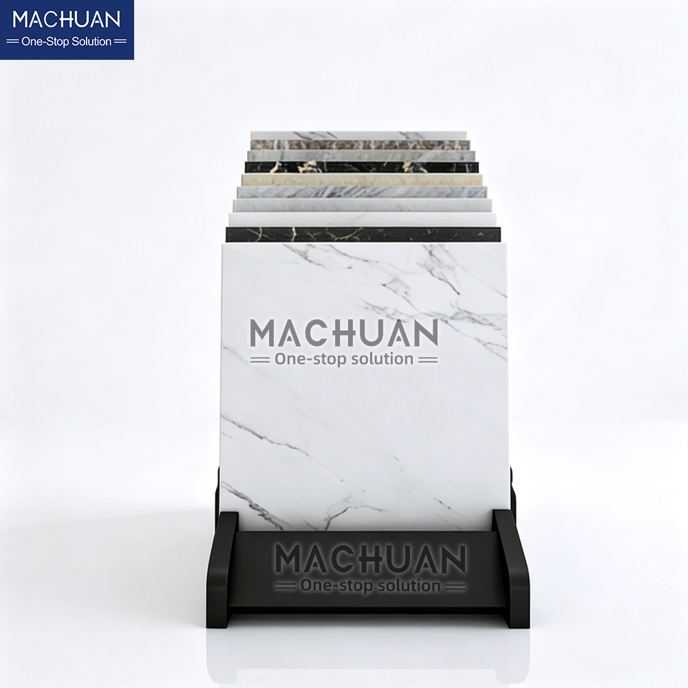 Slanted Tile Sample Display Stand