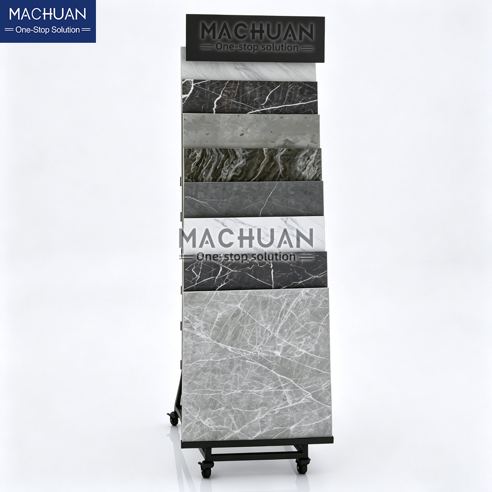 Slanted Tile Sample Display Stand