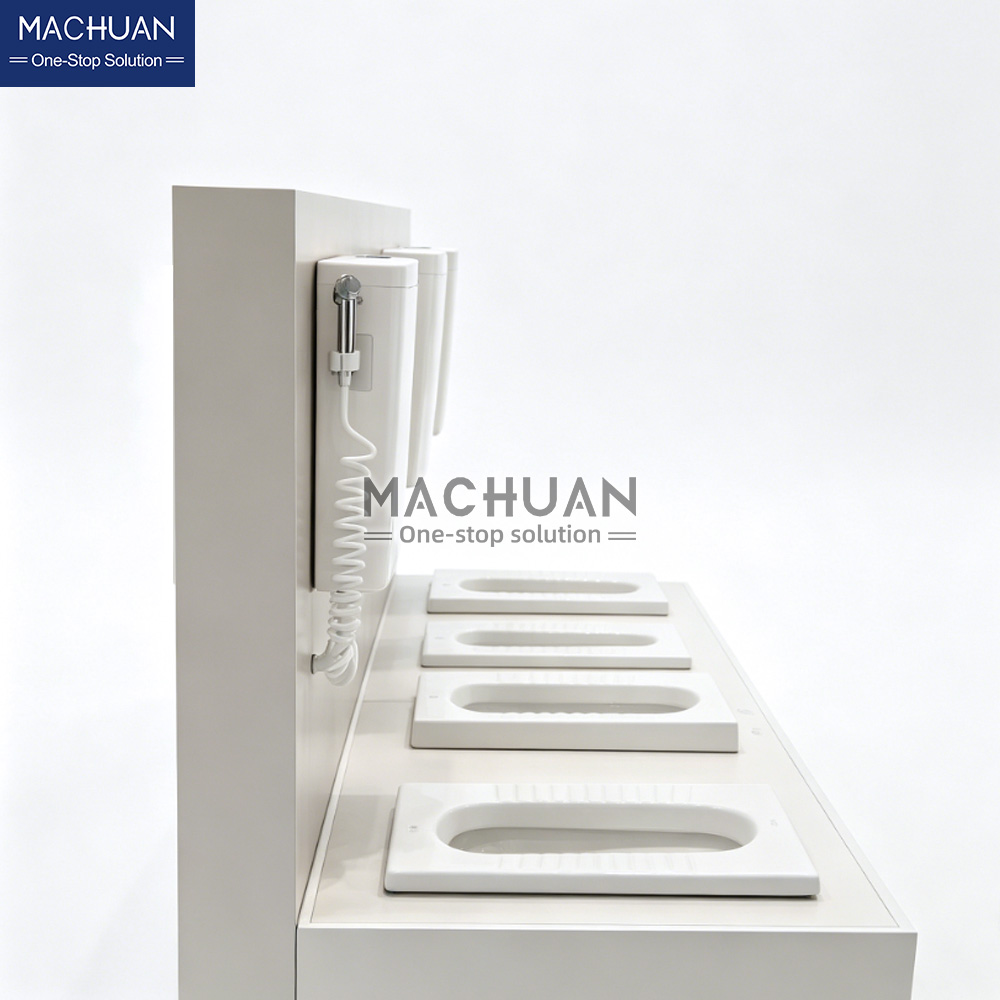 Freestanding Toilet Display