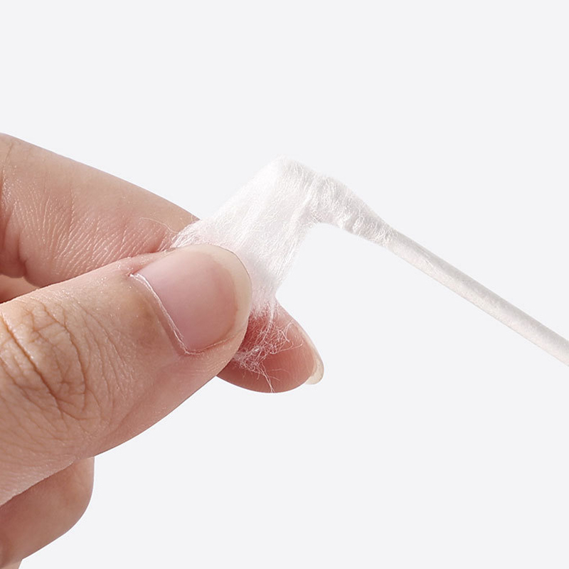 Double Round Head Bamboo Stick Cotton Swab for Adults (6)
