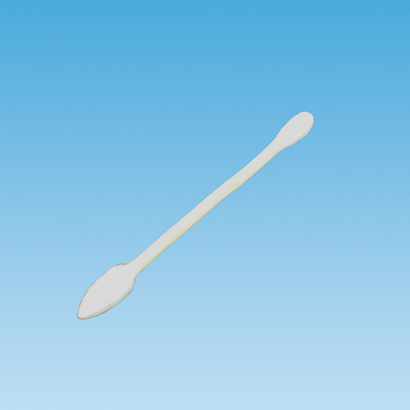 Pointed + round bamboo stick colored cotton swab
