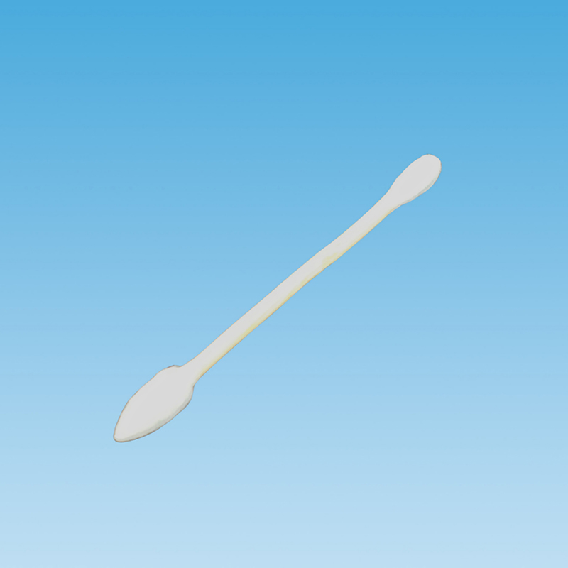 Pointed + round head bamboo cotton swab