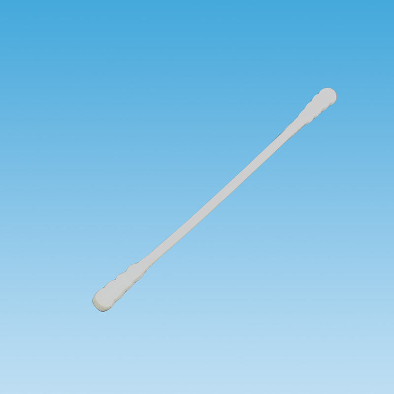Double spiral head paper stick cotton swab
