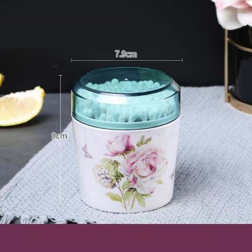 Double Round head and sharp head sprial and pointed Cleaning Cotton Swab Buds Eyeshadow Tip Applicators Wood Sticks for pet cat face Makeup Personalized packaging customization