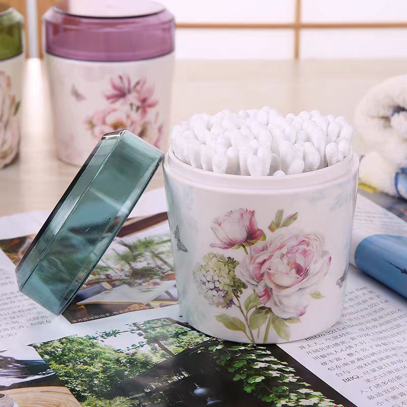 Double Round head and sharp head sprial and pointed Cleaning Cotton Swab Buds Eyeshadow Tip Applicators Wood Sticks for pet cat face Makeup Personalized packaging customization