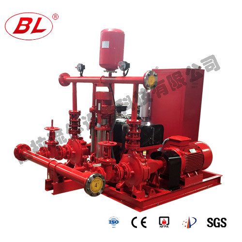 40-3000 Cubic Meter Flow Rang Fire Fighting Pump Package