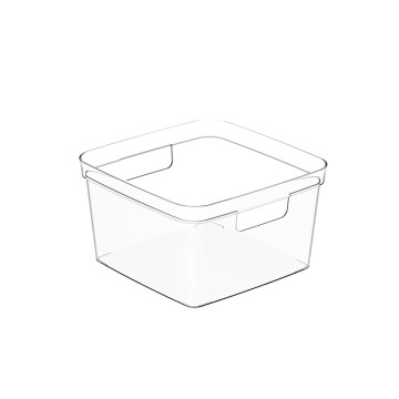 Große, stapelbare, hochpräzise, ​​transparente Aufbewahrungsboxen