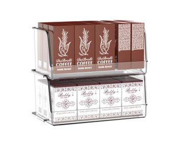 stackable coffee stoarage box