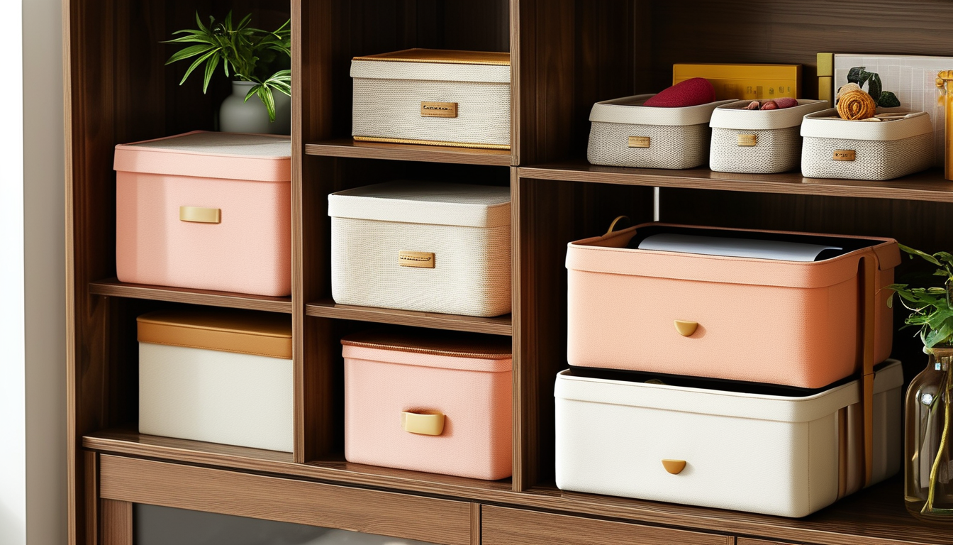 Storage Boxes For Household Goods Storing