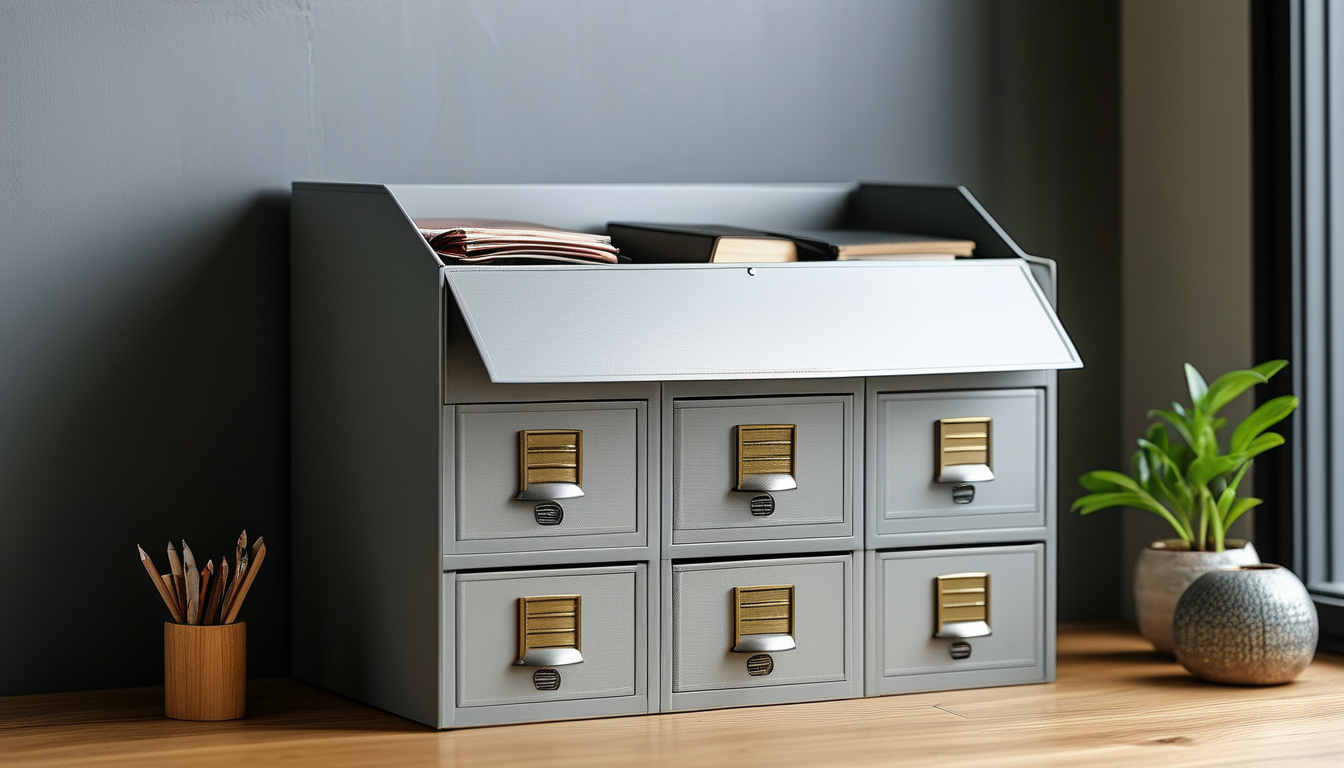 Lockable Storage Boxes For Document Preservation