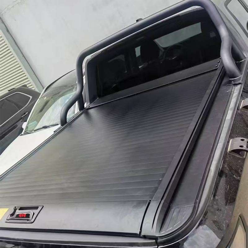 Hard Type Aluminum Alloy Manual Roller Shutter Cover Waterproof Roll-Up Tonneau Cover TK-0 ( (5)