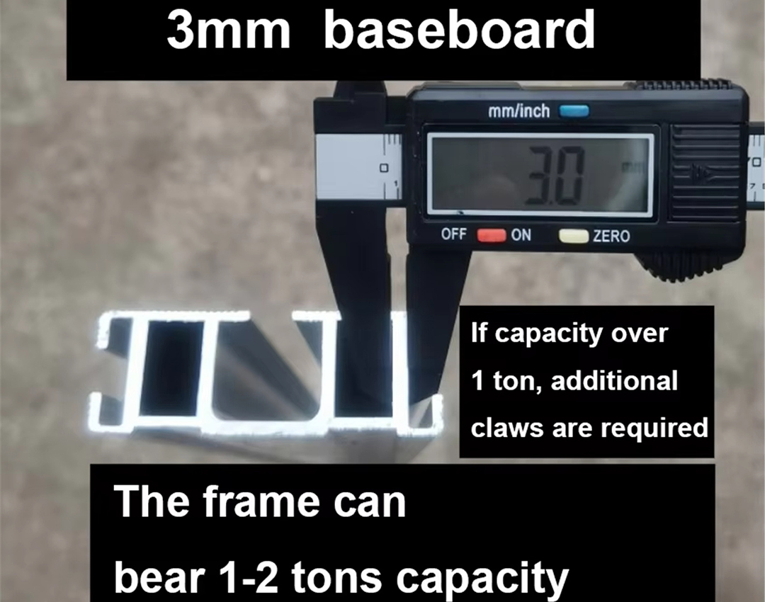 TP-02 High Quality Aluminum Alloy Roof Basket Rack (2)