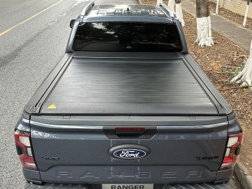 Hard Type Aluminum Alloy Manual Roller Shutter Cover Waterproof Roll-Up Tonneau Cover TK-07