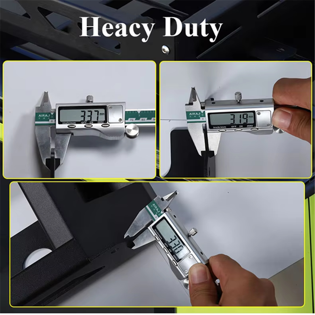 Made from high-quality aluminum alloy, it is durable, rust-resistant, and suitable for Wrangler JK JL BJ40 models