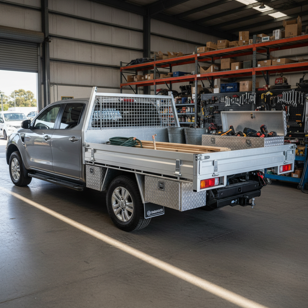 Aluminium Tray For Commercial Tradesman Fleet Vehicles
