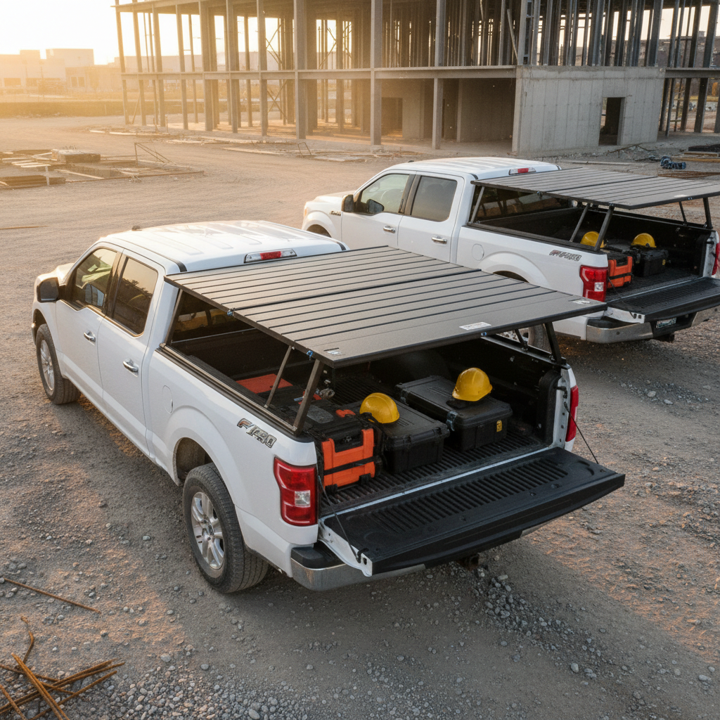 Retractable Tonneau Cover For Commercial Tradesman Fleet Vehicles
