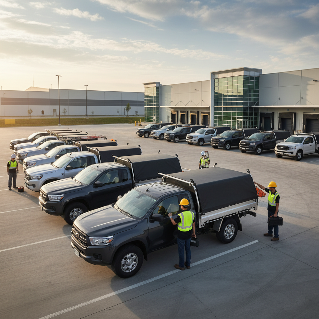 Tonneau Truck Covers For Commercial Tradesman Fleet Vehicles
