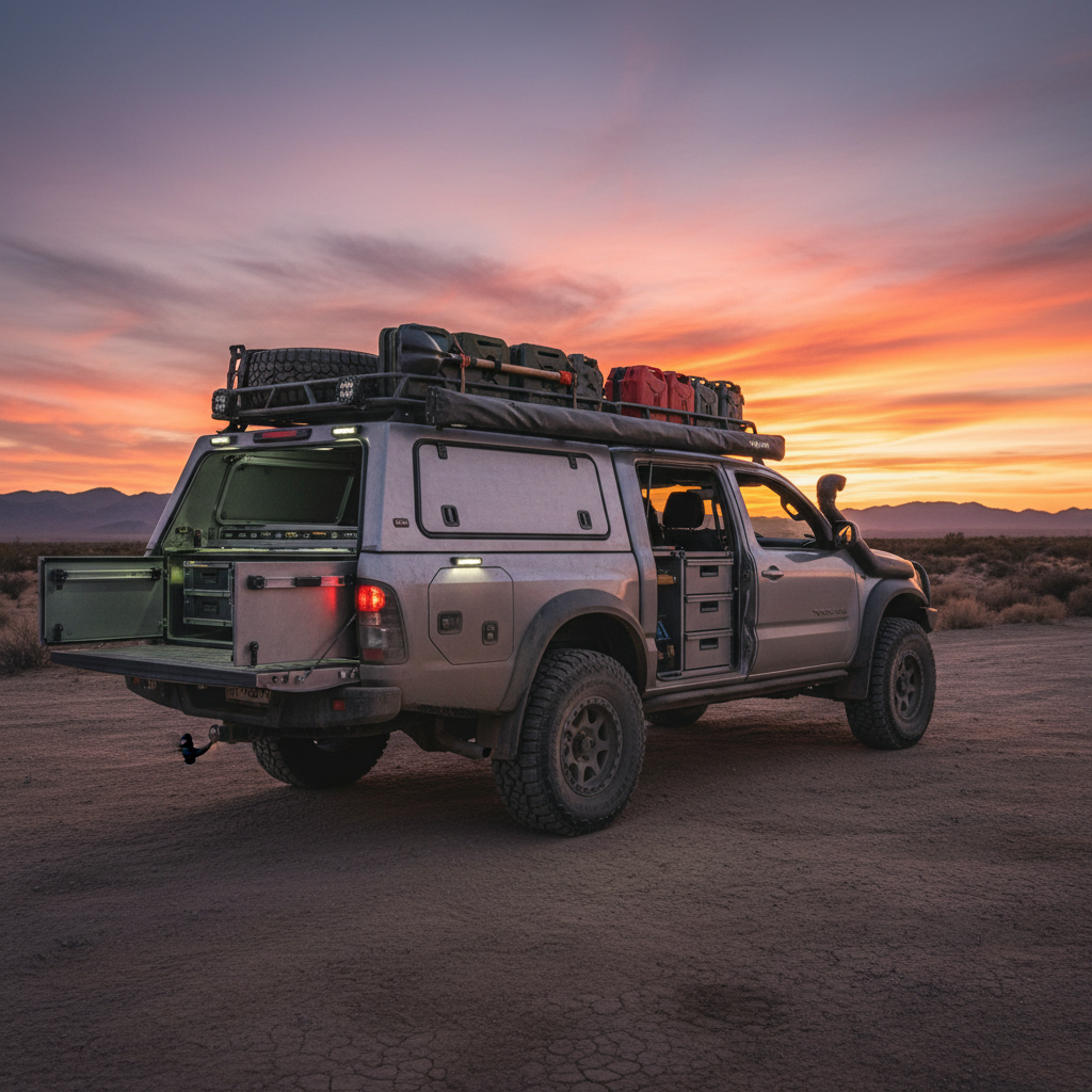 Aluminium Canopy For Off-Road Overlanding And Expedition Vehicles