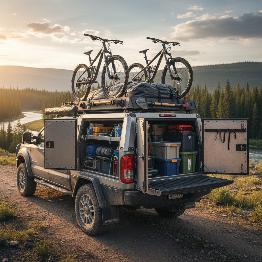 Aluminium Canopy For Outdoor Camping Gear Transport