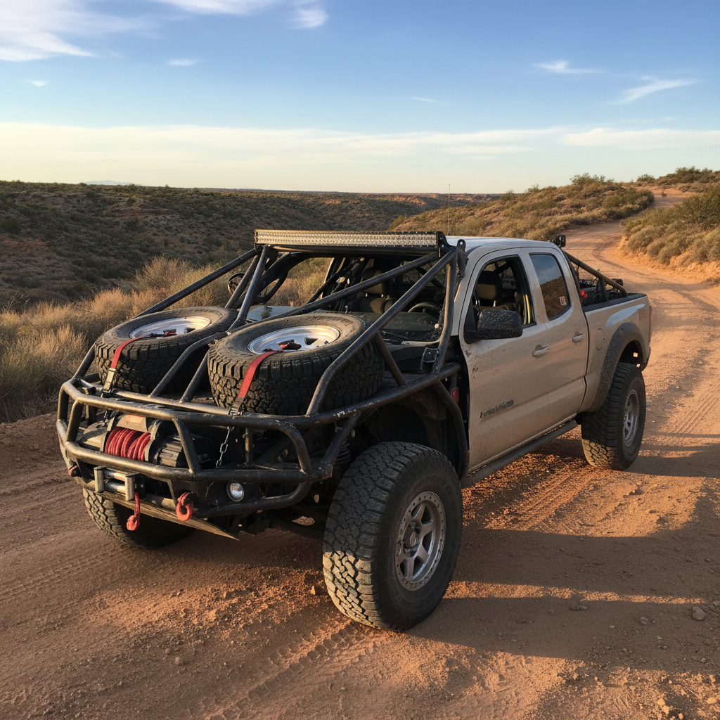 Pickup Roll Bar For Off-Road Motorsport And Off-Highway Driving