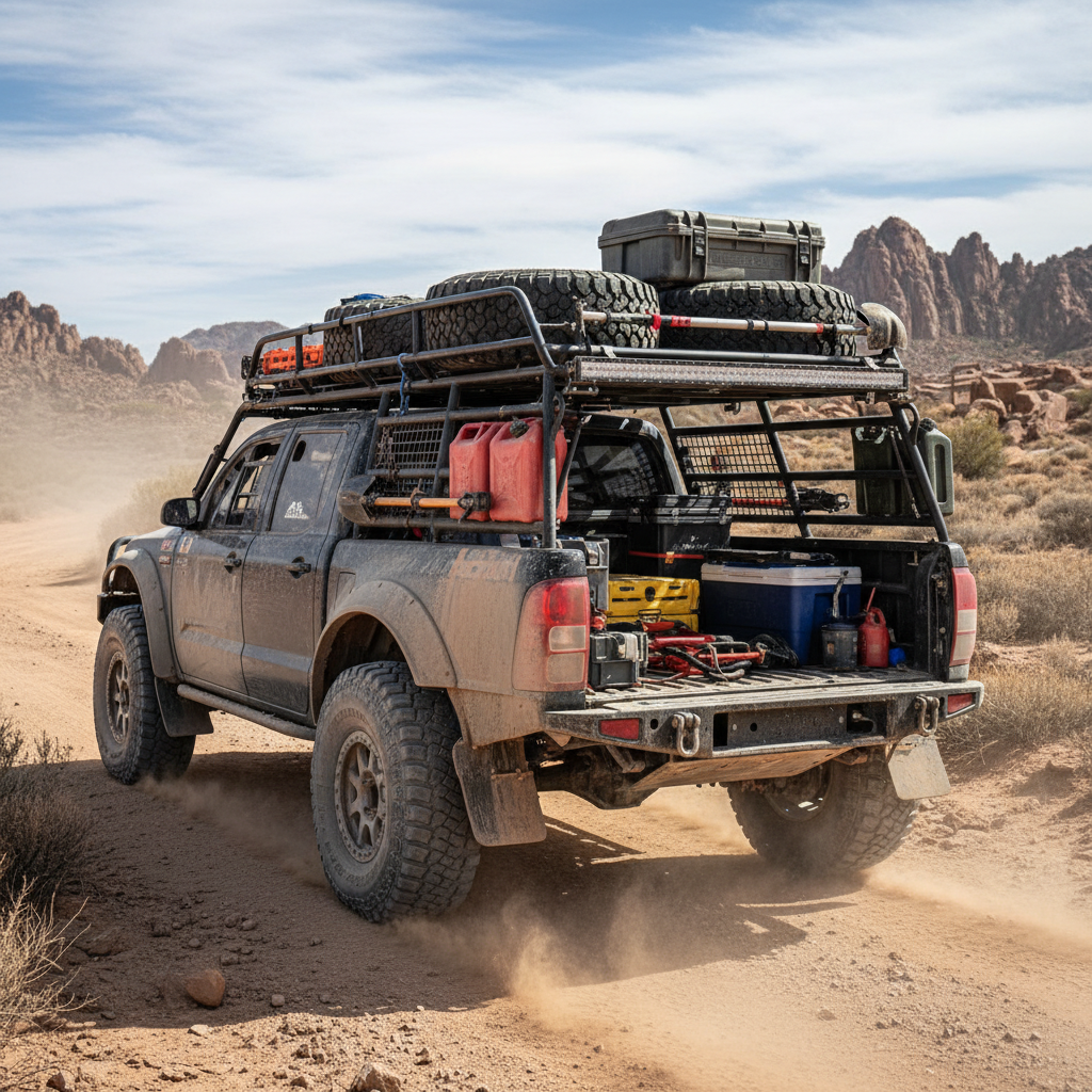 Tub Rack For Off-Road Motorsport And Off-Highway Driving