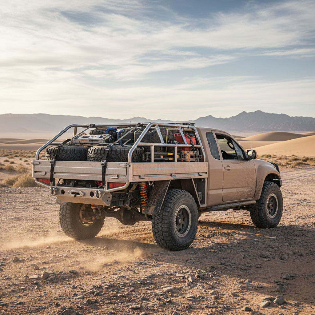 Ute Tray For Off-Road Motorsport And Off-Highway Driving