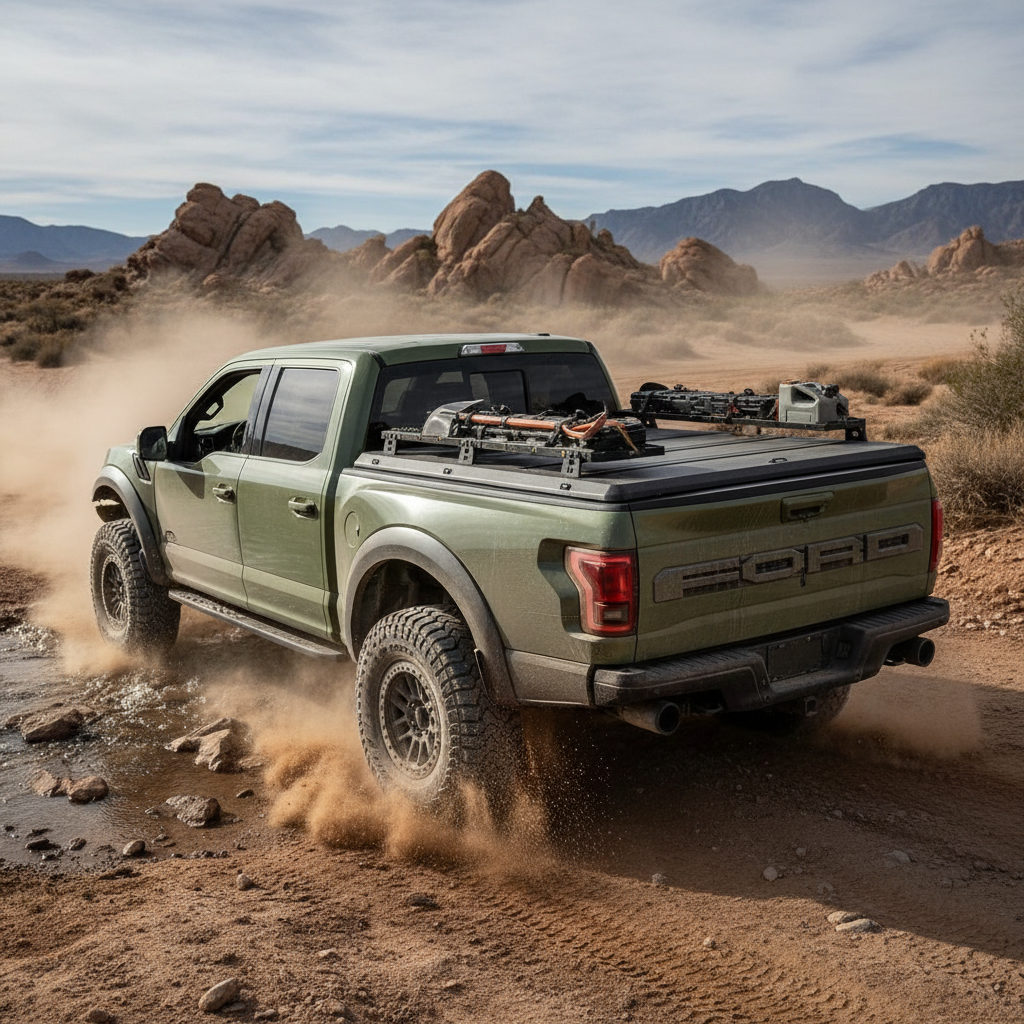 Tonneau Truck Bed Covers For Off-Road Motorsport And Off-Highway Driving
