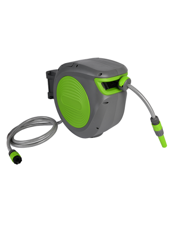 20m Effortless Watering Auto-Rewind Hose Reel – TG7302059-20M