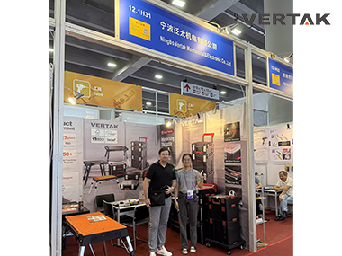 Vertak Showcases Innovative Solutions at the Canton Fair 2025 – Spotlight on the Foldable Workbench