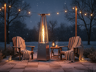 How to make your backyard cozy and inviting in winter?