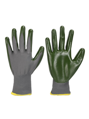 13-Gauge Polyester Nitrile Smooth Gloves - TH4202015