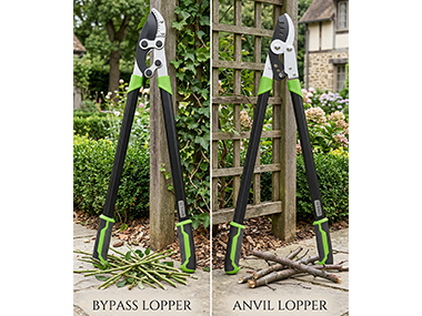 32.5" Anvil Lopper vs 32.5" Bypass Lopper Guide