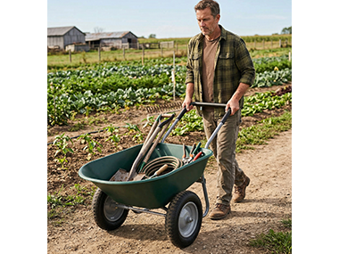 Eine intelligentere Art, sich im Garten zu bewegen – Lernen Sie den VERTAK Gartenwagen kennen.