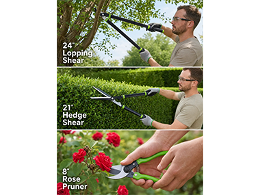 How to Choose a Shears Set for Pruning, Hedges, and Lopping Tasks