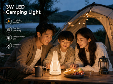 Cómo especificar una luz LED de 3W para kits de camping para exteriores