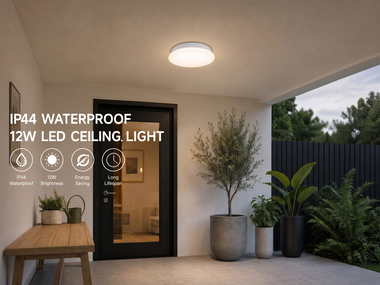 Guía de compra de lámparas de techo LED de 12 W con clasificación de impermeabilidad IP44