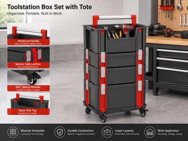 How to Choose an Aluminum Handle Toolstation Box Set with Tote