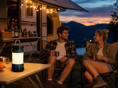 Linterna multifunción para camping: una solución de iluminación fiable para uso en exteriores y en situaciones de emergencia.