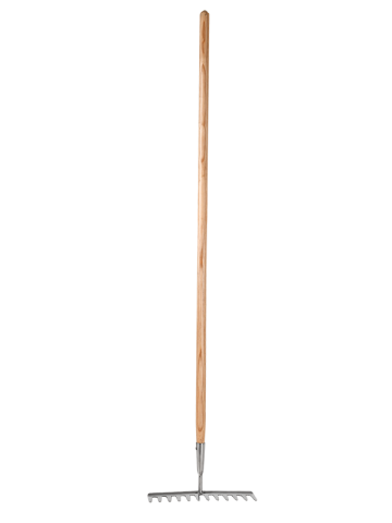 12-Teeth Wooden Handle Garden Rake TG22041005-F