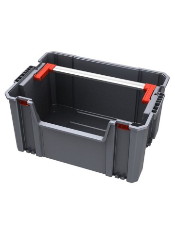 Aluminum-Handled Plastic Tool Box  TH6302024