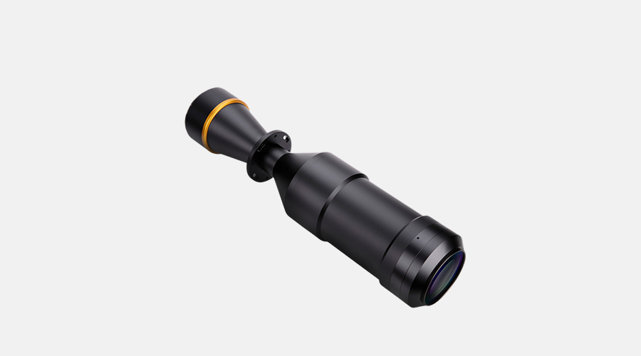 32mm chip telecentric lens with standard F-mount for easy integration into industrial vision systems