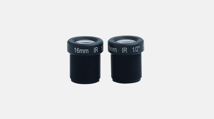 5 megapixel M12 interface industrial security surveillance lens