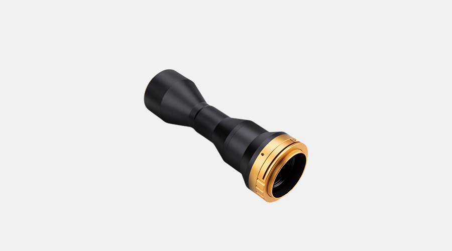Adapted to 57.4mm large image telecentric lens